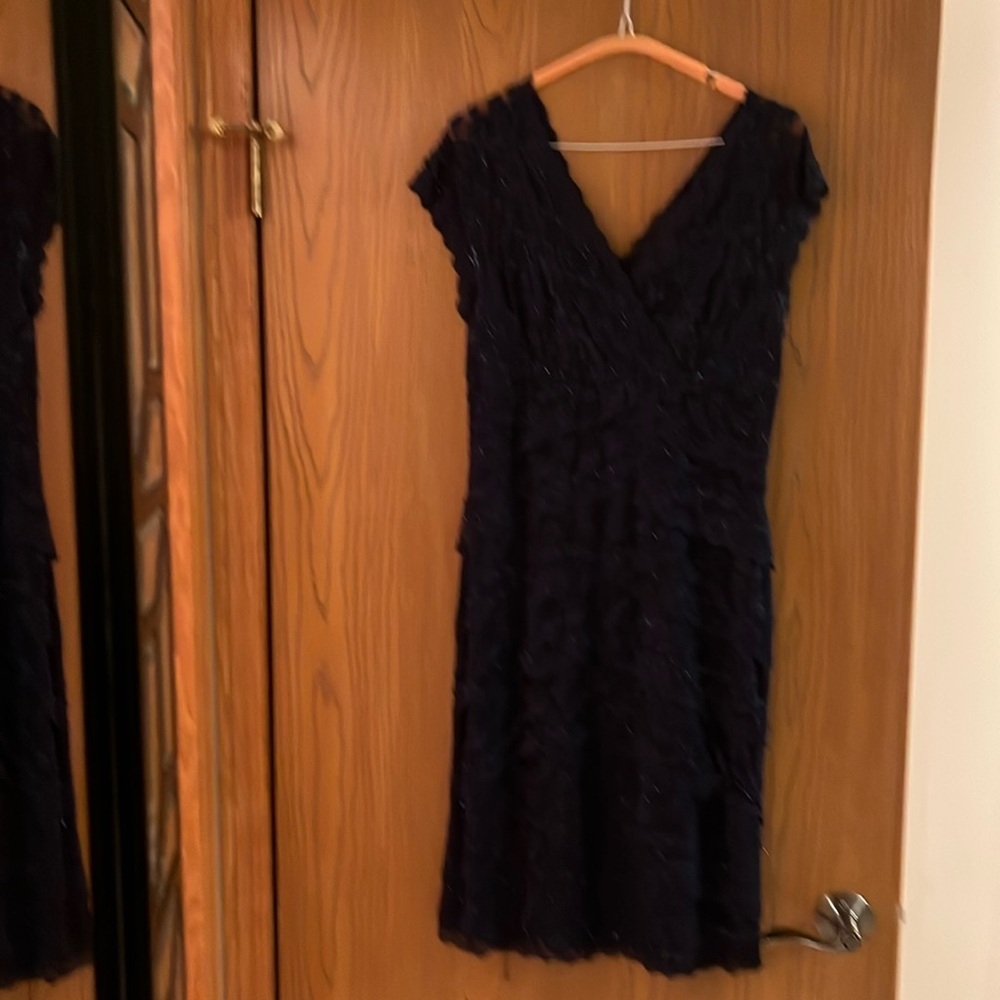 Navy blue special occasion dress